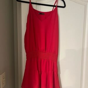 Red Sleeveless Dress